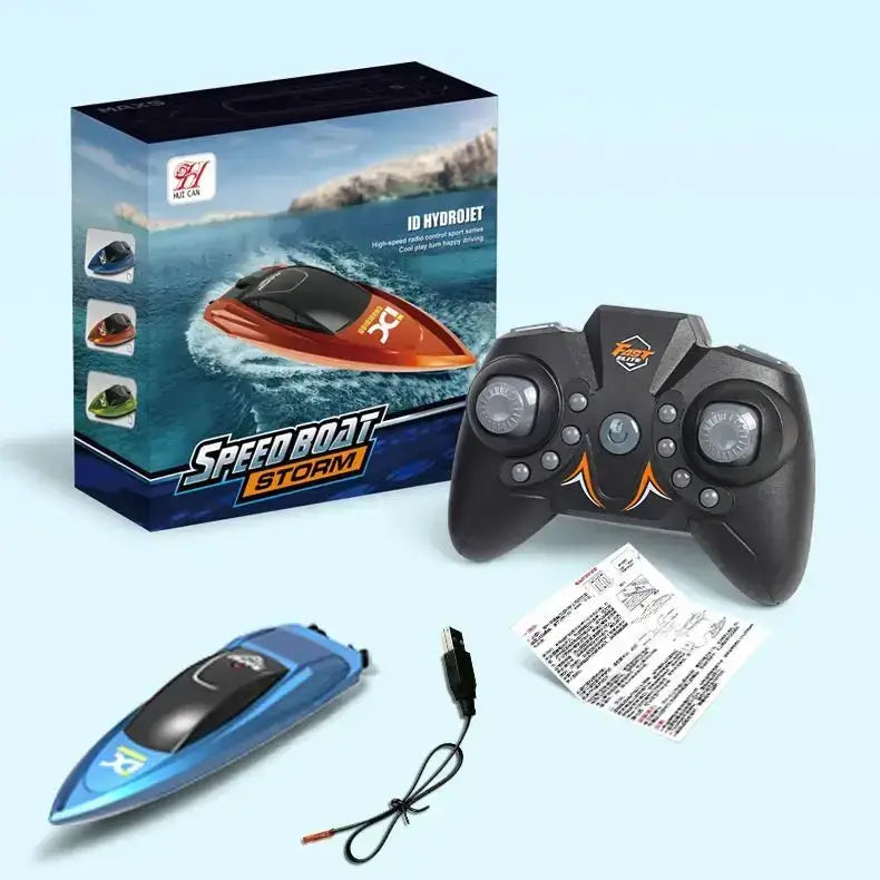 mini RC boat for kids Electric Speedboat Summer Water Play