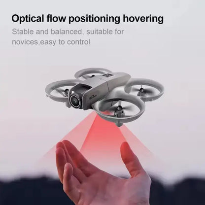 Drone GT3 MAX demonstrating optical flow positioning hovering, showcasing stability and ease of control for novices.
