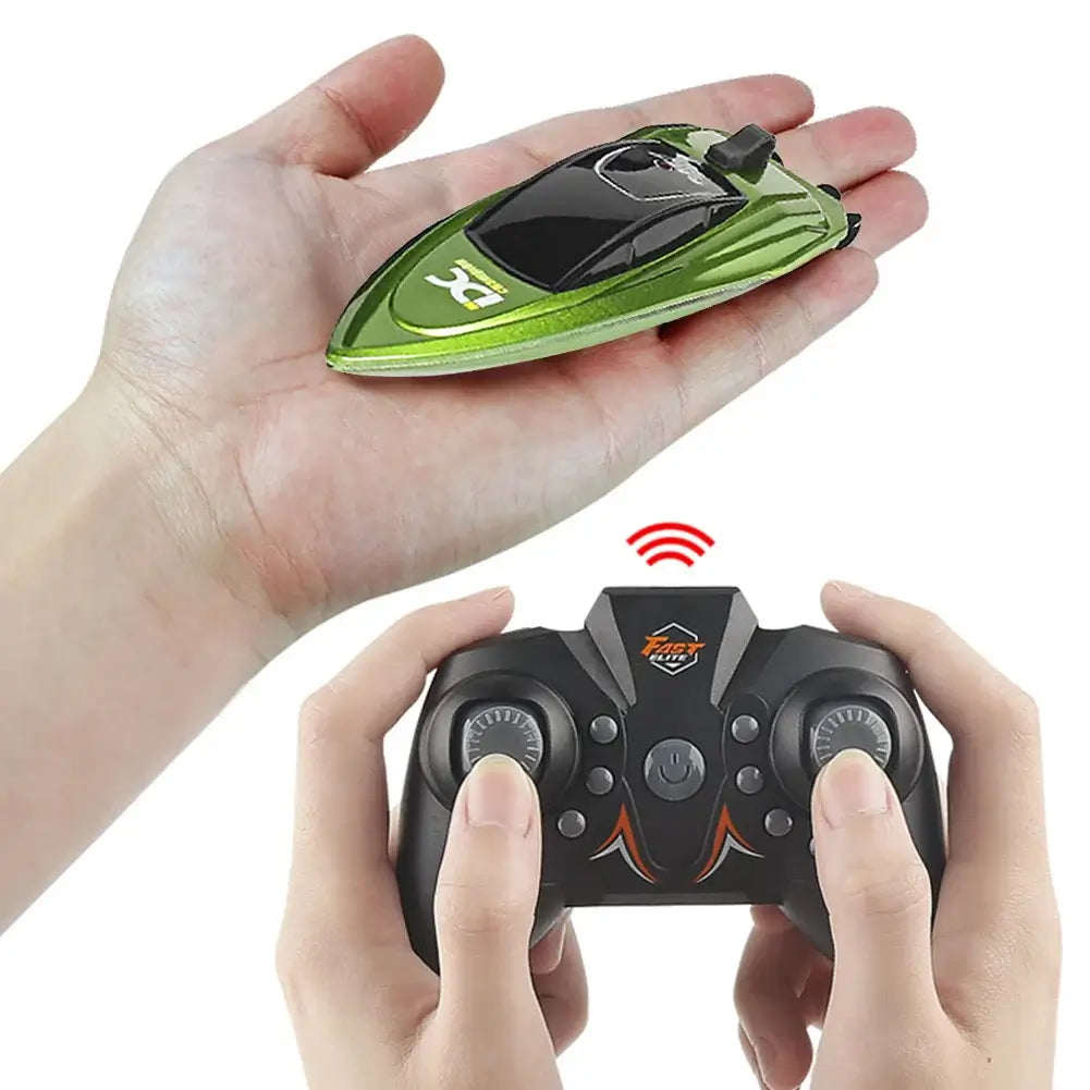805 Mini RC Boat Radio Remote Controlled One-Button Shift Sportsman Specialty Products