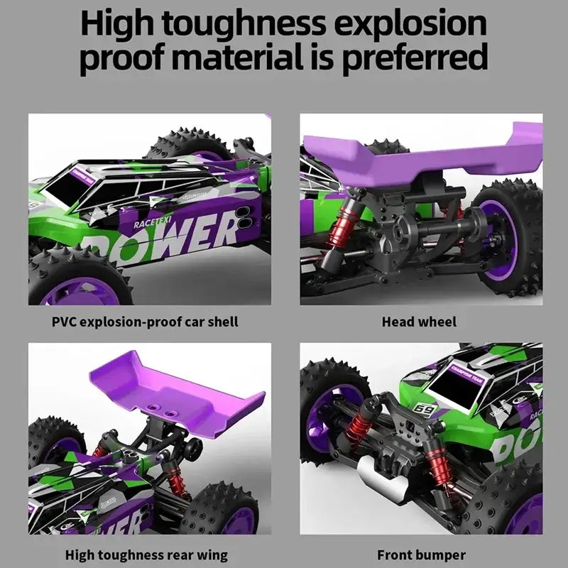 4WD Remote Control RC Car 50KM/H or 70KM/H High Speed Sportsman Specialty Products