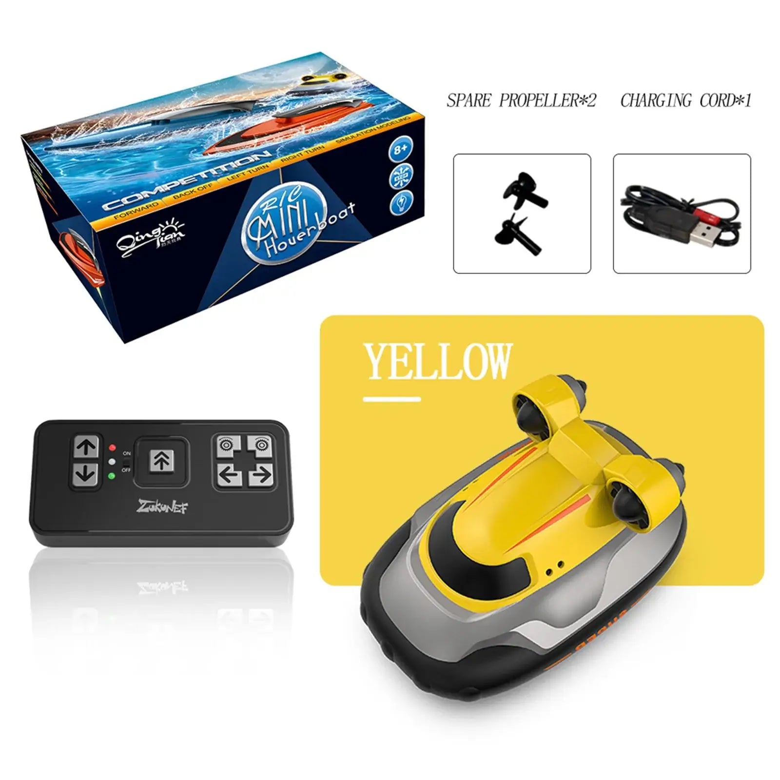 10km/h 2.4ghz 4ch Rc Boat Water Game Toys Remote Control Speedboat Sportsman Specialty Products