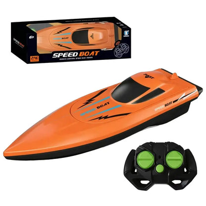 High-Speed Dual Motor RC Boat for Pool Fun