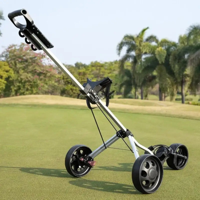 PGM Three Four Wheels Golf Trolley Foldable