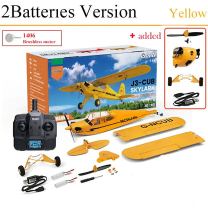 RC Plane RTF 2.4G Brushless Motor 3D/6G Remote Control Airplane