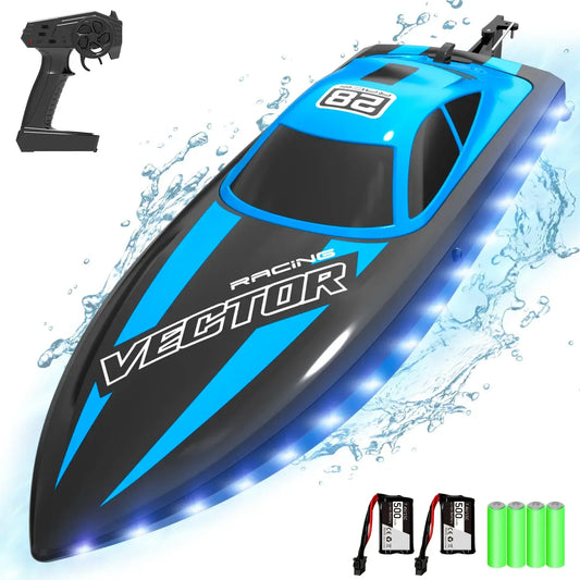 VOLANTEXRC RC Boat 20MPH Fast Remote Control Boat with LightsVOLANTEXRC RC Boat 20MPH Fast Remote Control Boat
