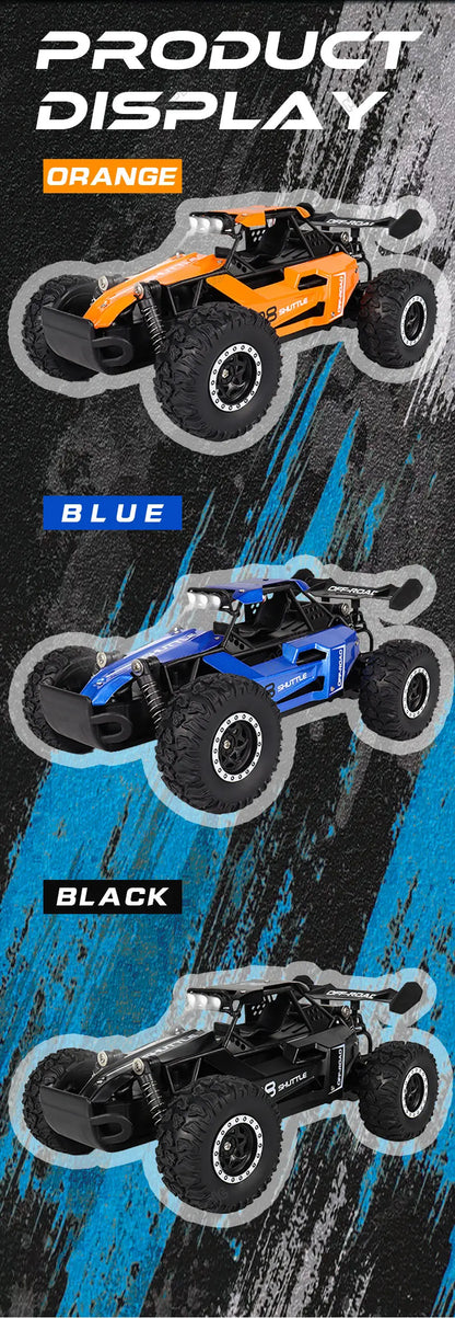 RC Car 2.4Gh Model With LED Lights 2WD High Speed