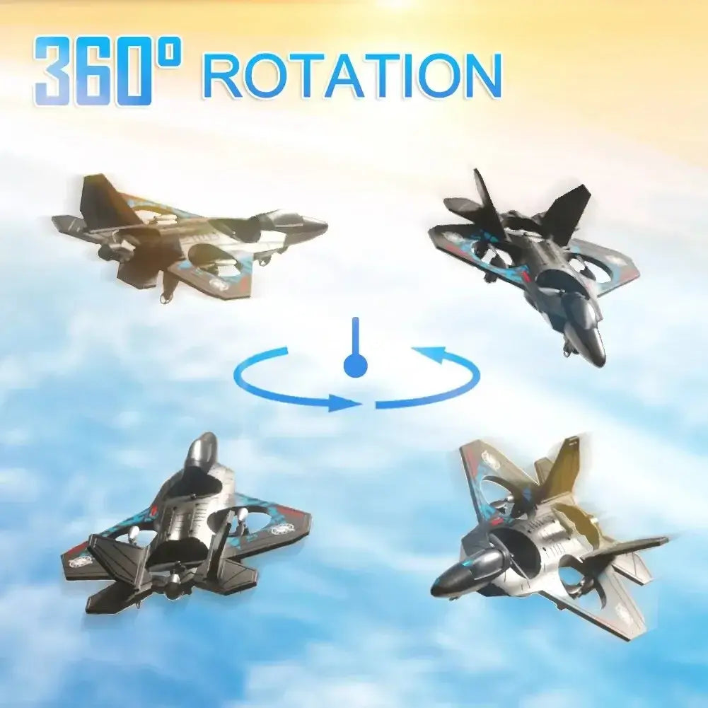 RC Stunt Plane - EPP Foam, 360° Rolling, Headless Mode