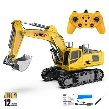 Rc Excavator Truck Toy Kids Remote Control Sportsman Specialty Products