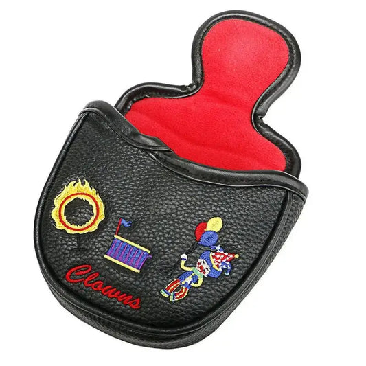 Mallet Putter Headcover Waterproof PU Clown Pattern Sportsman Specialty Products