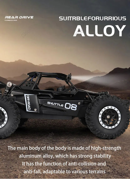 RC Car 2.4Gh Model With LED Lights 2WD High Speed