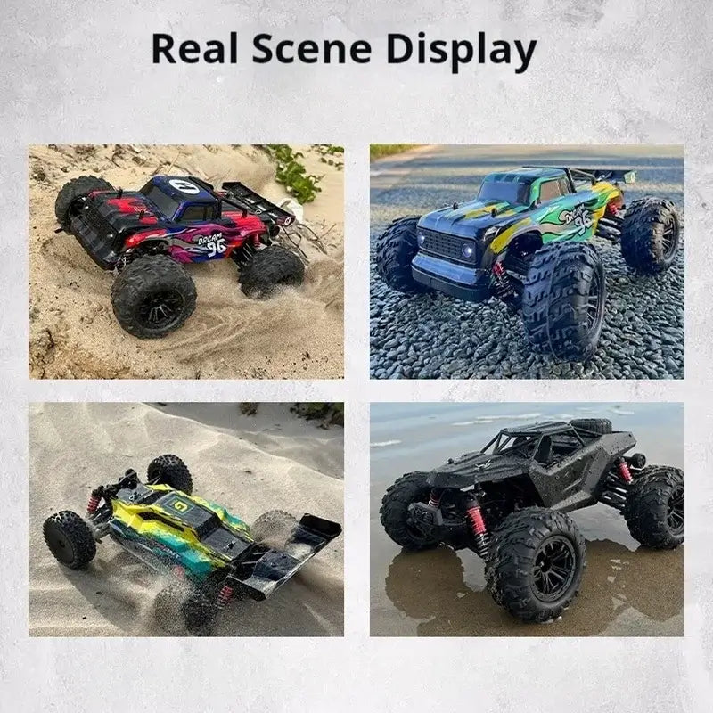 High-Speed RC Car Toy - Electric Off-Road Racing 4WD Proportional Control 75-100km/h Sportsman Specialty Products