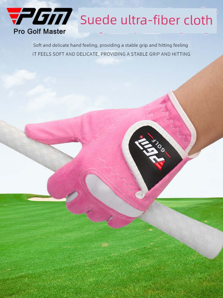 PGM Microfiber Cloth Non Slip Breathable Golf Gloves Sportsman Specialty Products