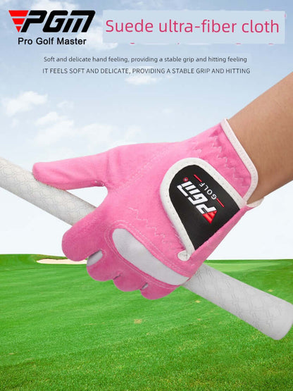 PGM Microfiber Cloth Non Slip Breathable Golf Gloves Sportsman Specialty Products