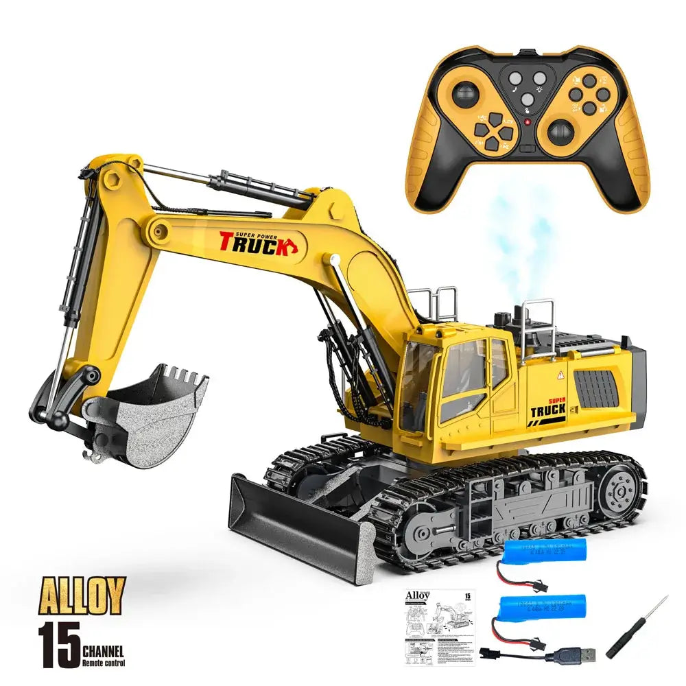 Rc Excavator Truck Toy Kids Remote Control Sportsman Specialty Products