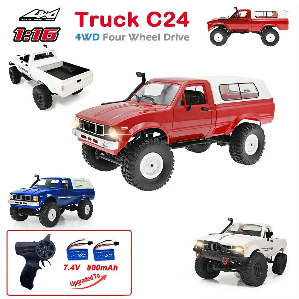 WPL C24 Remote Control Truck RC Car Sportsman Specialty Products