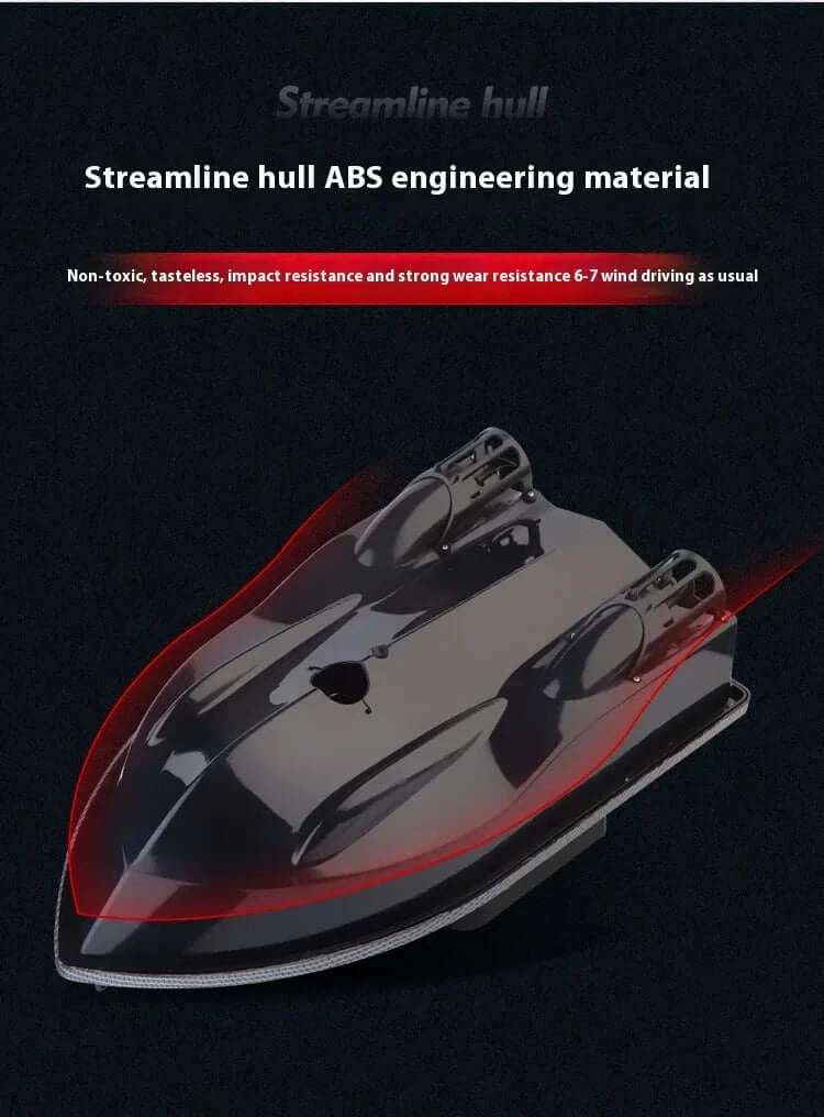 Rc Bait Boat 500m Auto Driving Return V900 Gps 40 Points Sonar Sportsman Specialty Products