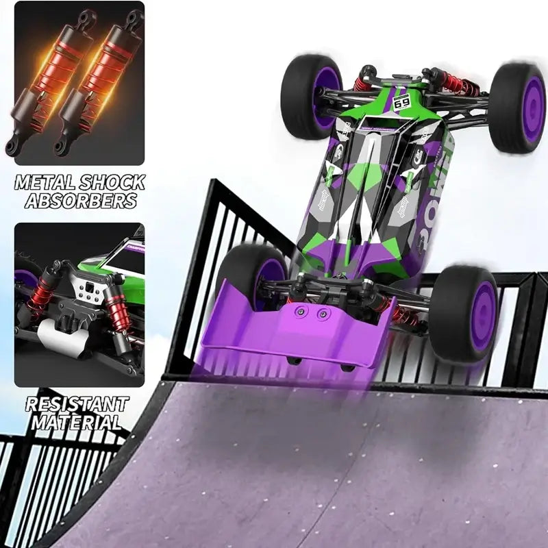 4WD Remote Control RC Car 50KM/H or 70KM/H High Speed Sportsman Specialty Products