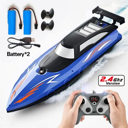 RC Boat with Twin Propellers, High Speed Remote Control Boat,