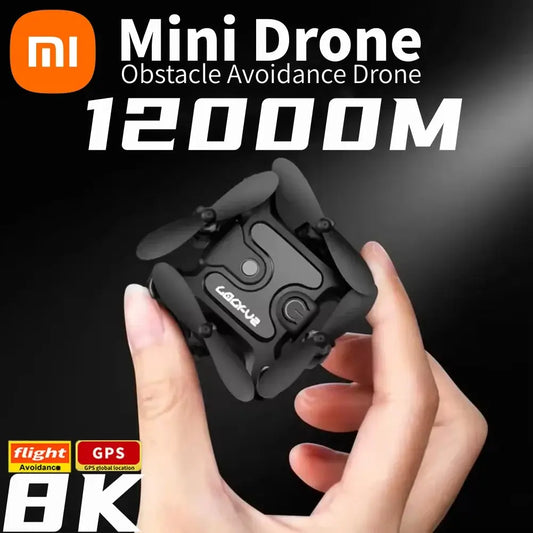 Xiaomi V2 Mini Drone Professional 8k Hd Camera 5g Wifi Fpv Air Pressure Sportsman Specialty Products