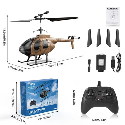 Vatos remote controlled helicopter camouflage Sportsman Specialty Products