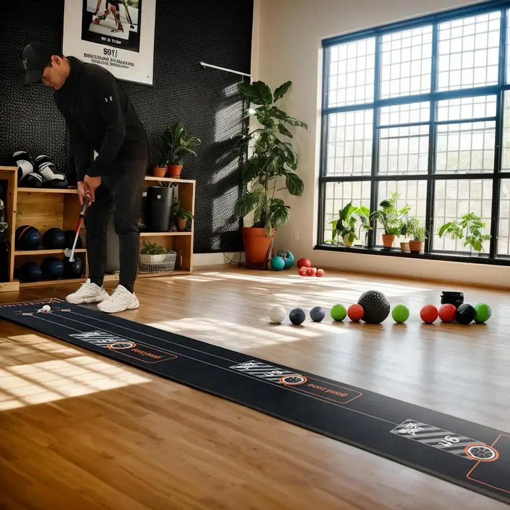 Golf Putting Mat 3 Meters Practice Putting Mat Indoor Putting Mat Lightweight Sportsman Specialty Products