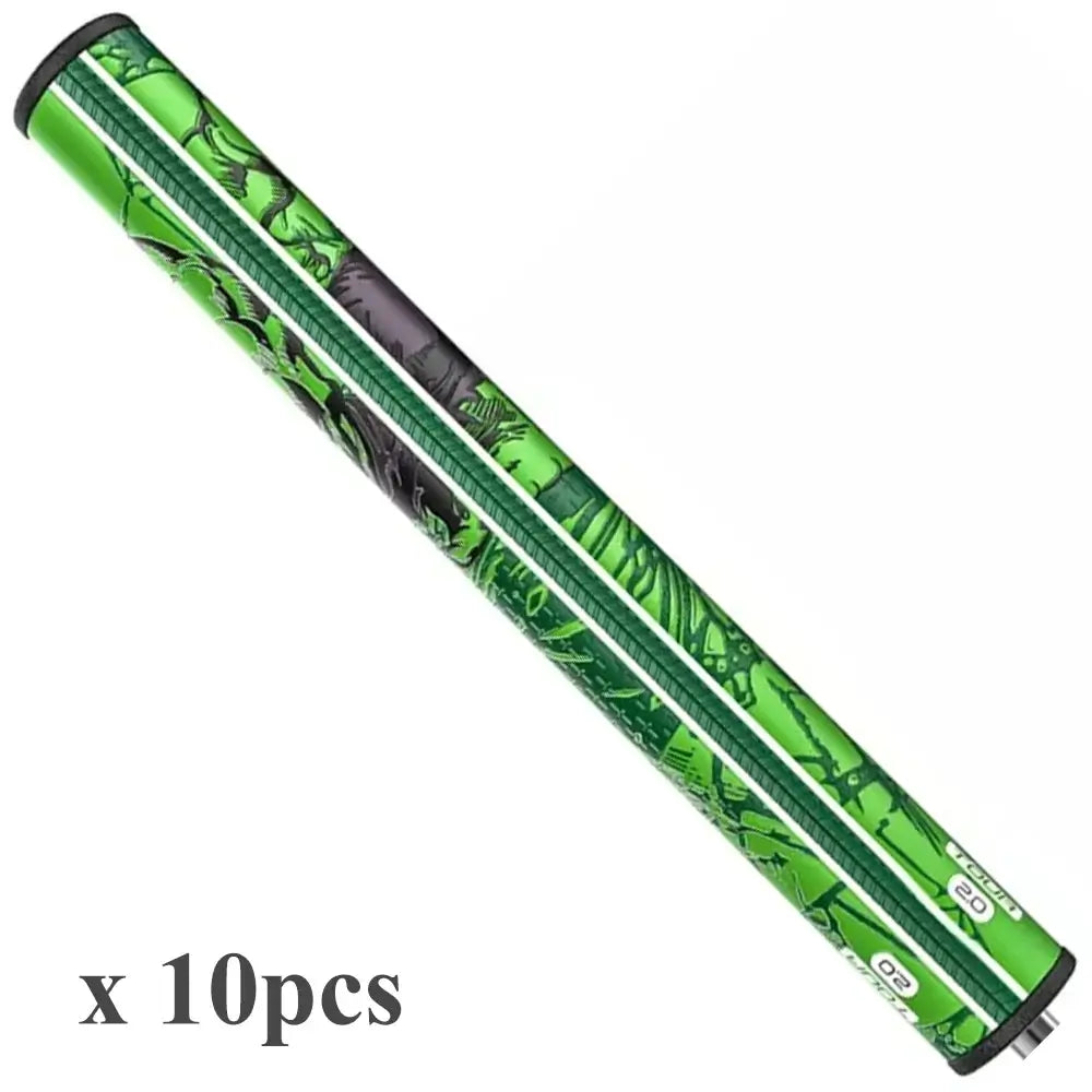 Golf Putter Grip in camo design, featuring a slim profile and sold in a pack of 10 pieces.