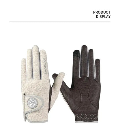 Ttygj Autumn Winter Windproof Warm Golf Gloves Sportsman Specialty Products