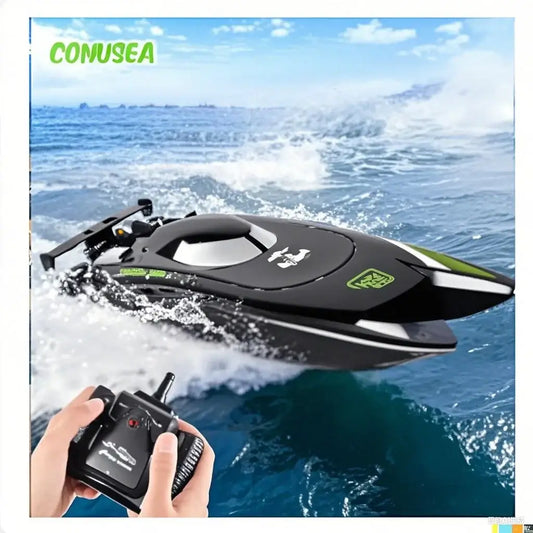 RC Boat, Dual Motors, 2-Channel, 30 KM/H High Speed Sportsman Specialty Products