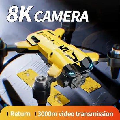 M5 Drone Professional 8K Wide-Angle HD Triple Camera WiFi FPV Sportsman Specialty Products
