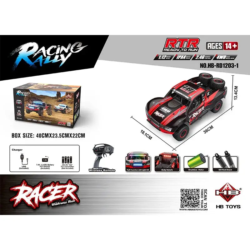 2025 New In Stock Hb-Rd1201-1/1204-1 Remote Control Vehicle Sportsman Specialty Products