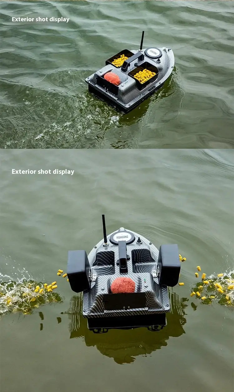 Rc Bait Boat 500m Auto Driving Return V900 Gps 40 Points Sonar Sportsman Specialty Products