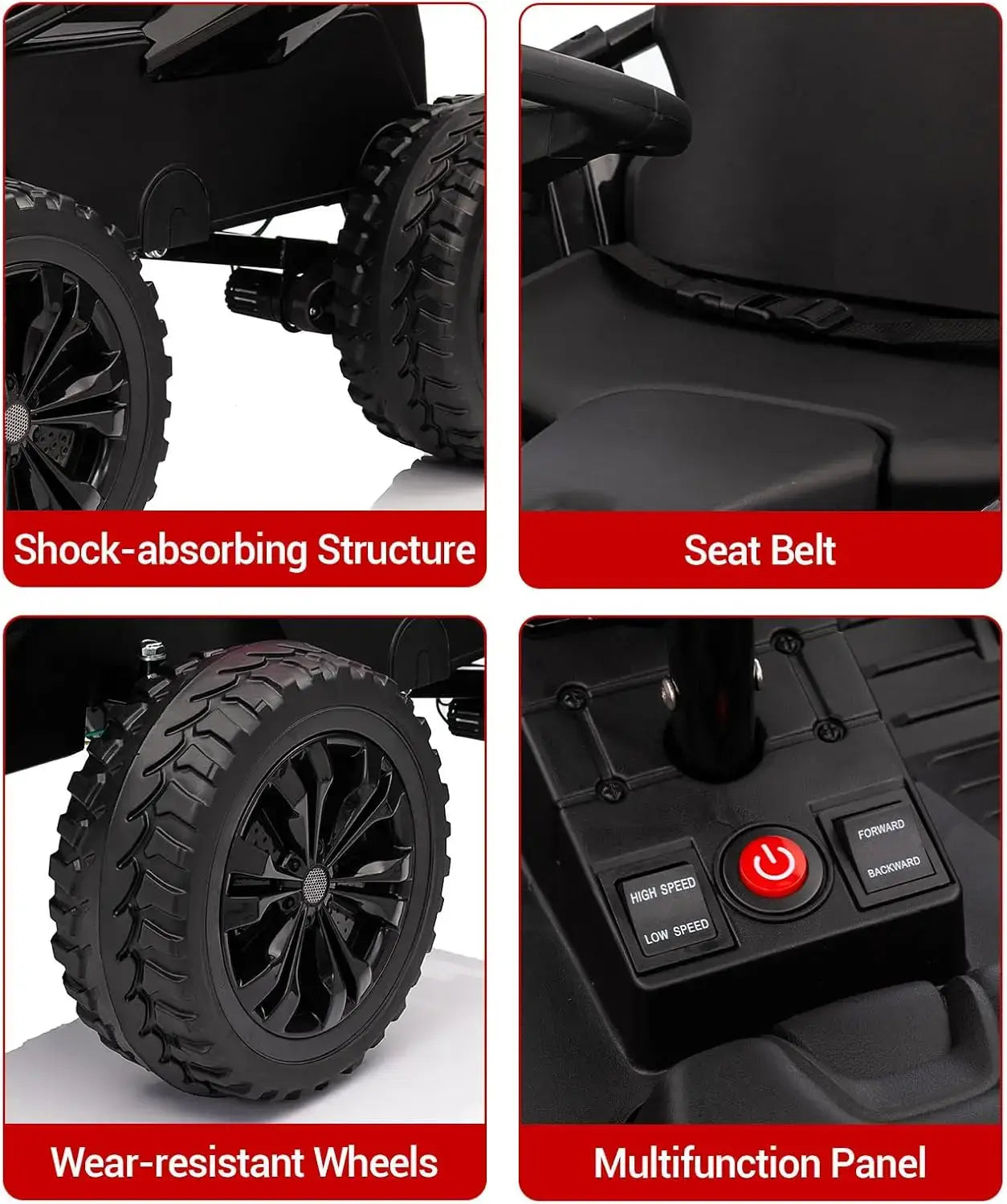24V Ride On Truck Car, Electric Utv Car with Remote Control Sportsman Specialty Products