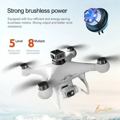S116 MAX Drone Professional with 3 Batteries 8K Dual Camera Optical Sportsman Specialty Products