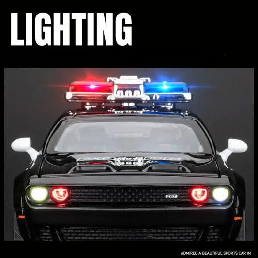 1:32 Scale Police Alloy Car Model Toys Metal Diecasts Vehicle Model with Light Sportsman Specialty Products