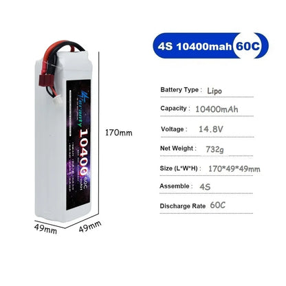 14.8V RC LiPo Battery