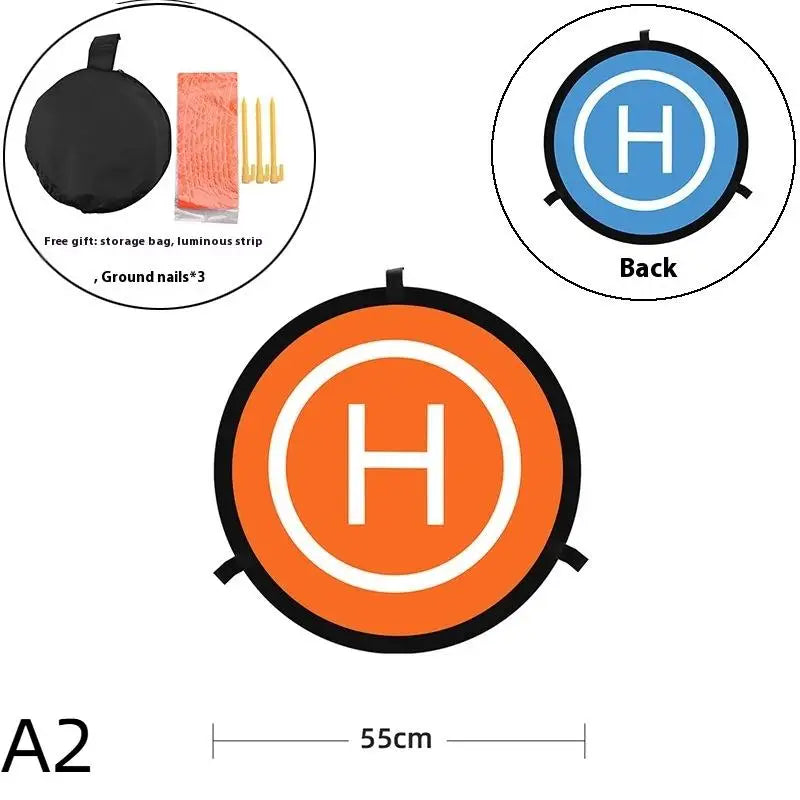 Drone Landing Pad 55cm Foldable Waterproof Double-Sided