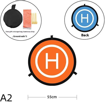Drone Landing Pad 55cm Foldable Waterproof Double-Sided