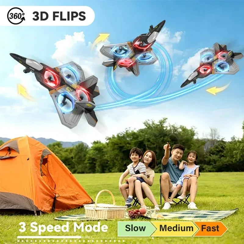 4DRC Drone V17 RC Aircraft Remote Control Foam Glider