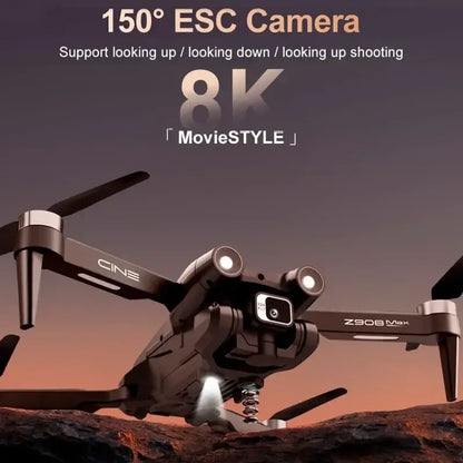 Z908 Pro Max GPS Drone Brushless 8K HD Dual Camera Optical Flow Obstacle Avoidance Sportsman Specialty Products