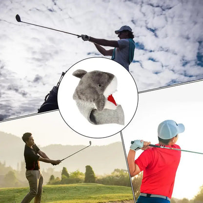 Plush Golf Head Covers Driver Headcover With Funny Stuffed Shark Sportsman Specialty Products