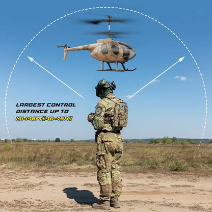 Vatos remote controlled helicopter camouflage Sportsman Specialty Products