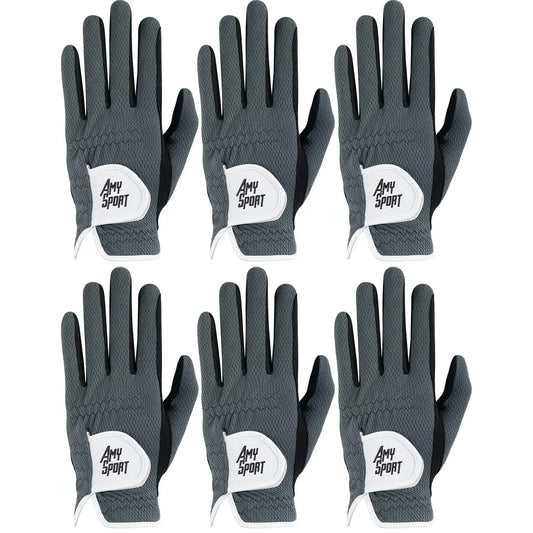 Golf Gloves Men Left Right Hand Rain Grip Hot Wet Weather Value 3/6 Pack Sportsman Specialty Products