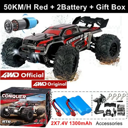 4WD 1:16 80KM/H Super Brushless 50KM/H Brushed RC Car 4x4 Sportsman Specialty Products
