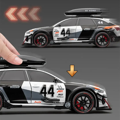 1/24 Audi RS6 Avant Station Wagon Alloy Racing Car Model Sportsman Specialty Products