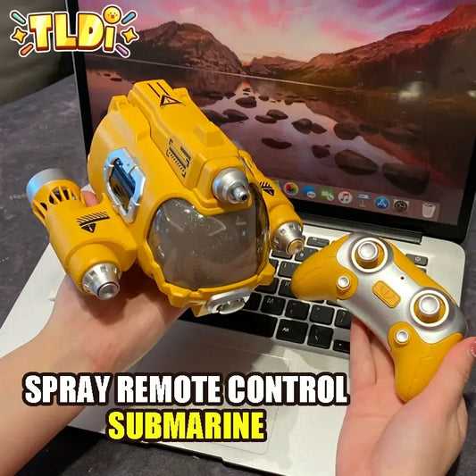 Rc Boat Remote Control Submarine with Light Water Sportsman Specialty Products