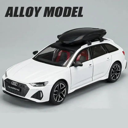 1/24 Audi RS6 Avant Station Wagon Alloy Racing Car Model Sportsman Specialty Products