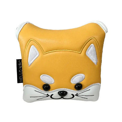 Golf Wood Head Cover for Driver Fairway Hybrid Cute Akita Golf Putter Cover Sportsman Specialty Products