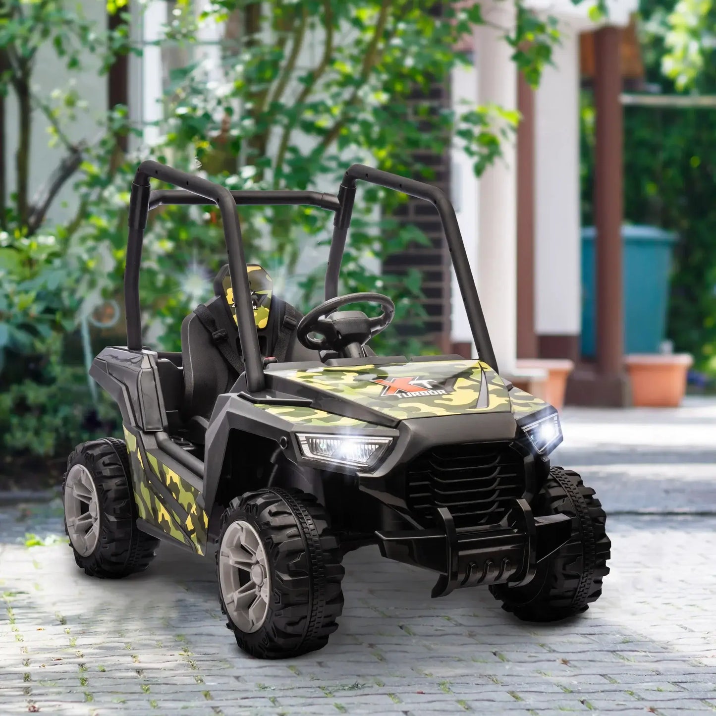 12V Kids Electric Car with Parent Remote Control, Spring Suspension Sportsman Specialty Products