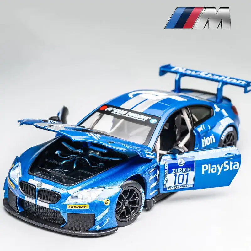 NEW 1:24 BMW M4 GT3 Red Bull M6 BMW CSL Alloy Car Sportsman Specialty Products