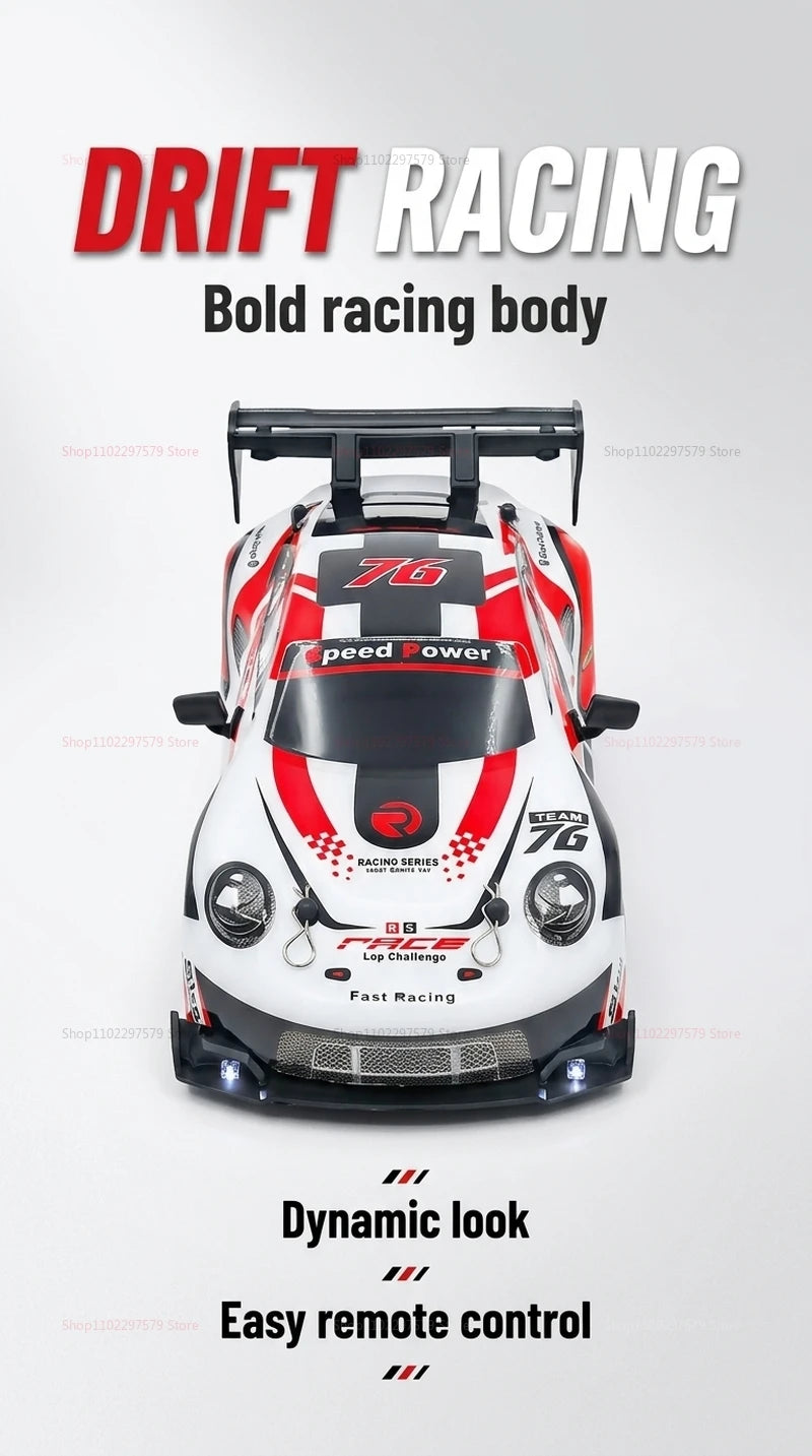 RC drift cars for kids RTR with dynamic look and easy remote control for thrilling racing experience